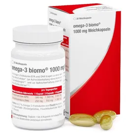 Biomin Pharma Omega-3 Biomo Weichkapseln 28 St.