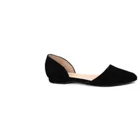 Apple of Eden seitlich offene Schuhe Schwarz