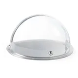 HENDI Rolltop Haube im Ø380mm aus transparentem Kunststoff