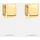 Liebeskind Berlin Creolen The Berlin Style gold Edelstahl unisize