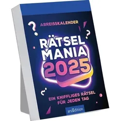 ARSEDITION 13293 Abreißkalender Rätselmania 2025