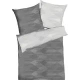 KAEPPEL Ikat grau 135 x 200 cm + 2 x 80 x 80 cm