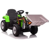 Eksa-Trade Elektroauto Bagger grün/schwarz (12V7A)