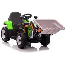 ES-Toys Elektroauto Bagger grün/schwarz (12V7A)