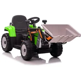 ES-Toys Elektroauto Bagger grün/schwarz (12V7A)