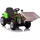 ES-Toys Elektroauto Bagger grün/schwarz (12V7A)