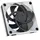 HYTE THICC FP12 Ventilator, 12 cm, 3000 RPM, 10 dB, 47,3 dB, 105,8 cfm