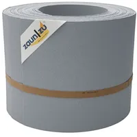zaunzu® Sichtschutzstreifen 2,55 m Fenstergrau PP 10 St.