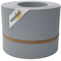 zaunzu® Sichtschutzstreifen 2,55 m Fenstergrau PP 10 St.