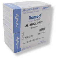 Romed Alkoholtupfer 30 mm, 2-lagig, 25x2x100 St