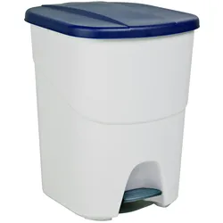 DENOX Treteimer Pedalbin Ecological 40 Liter. Blaue Farbe.