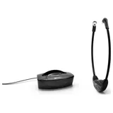 Geemarc CL7700 HiFi In Ear Kopfhörer Bluetooth®, Funk Stereo Schwarz Lautstärkeregelung