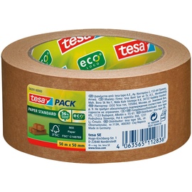 Tesa Standard ecoLogo® 58291 Packband Braun (L x 50 mm