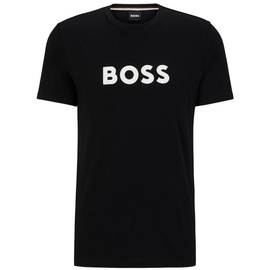 Boss Herren T-Shirt - Schwarz,Weiß - XXL