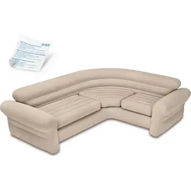 Intex Ecksofa 2-Sitzer Beige