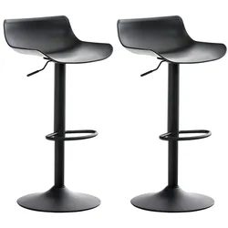 CLP 2er Set Barhocker Aveiro schwarz