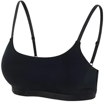 adidas Scoop Bralette Schwarz XS
