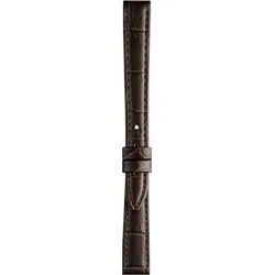 Tissot - Leder Tissot Tradition Lederband Braun 12/10mm, Ohne Schnalle T610042821 - alligator-prägung,braun,rind