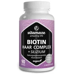 BIOTIN HAAR Vitamine Komplex hochdos.+Silizium Kps 90 St