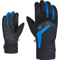 ZIENER Herren Skihandschuhe GABINO, black.persian blue, 11
