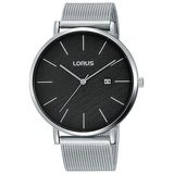 Nur Zeit Klassisch Lorus Versilbert/Stahl Kollektion Classic - mann - Silber/Schwarz