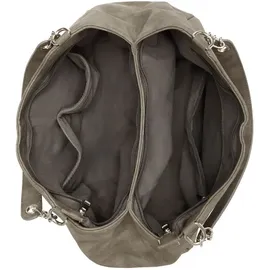 VIVANCE Schultertasche Shopper Kunstleder Grey