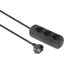 MicroConnect Steckdosenleiste 3 1,5 m Schwarz 1 St.