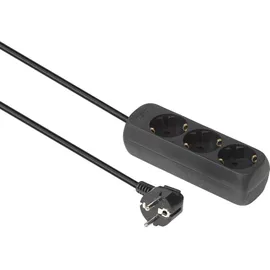 MicroConnect Steckdosenleiste 3 1,5 m Schwarz 1 St.