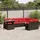 vidaXL 10-teiliges Gartensofa-Set mit Kissen, braun, Polyrattan - Braun