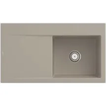 Villeroy & Boch Subway Style 50 rechts almond + Handbetätigung