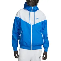 Nike DA0001-406 M NK WVN LND WR HD JKT Jacket Herren PHOTO BLUE/WHITE/PHOTO BLUE Größe XL