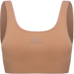 Bustier sportlich soft Damen - Scoop Lounge Bra braun One Size