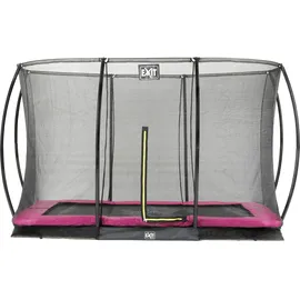 EXIT TOYS Silhouette Ground 244 x 366 cm inkl. Sicherheitsnetz rosa