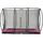 EXIT TOYS Silhouette Ground 244 x 366 cm inkl. Sicherheitsnetz rosa