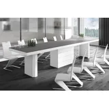 Design Esstisch Tisch HE-777 XXL ausziehbar 140 bis 332 cm