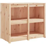 vidaXL Outdoor-Küchenschrank 106 x 55 x 92 cm Braun