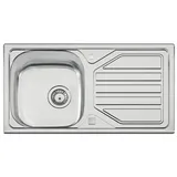 Naber Nava 2 rechts Einbauart edelstahl Handbetätigung 780 x 435 mm