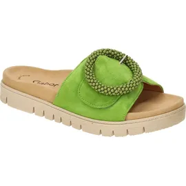 Gabor 63.745 Damen Pantoletten - Pantolette grün Freizeit NEU - Grün - 38