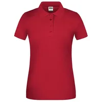 James & Nicholson Damen Workwear Poloshirt Essential in rot,