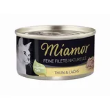 Miamor Feine Filets Naturelle Thunfisch & Lachs 24 x 80 g