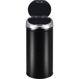 Ribelli Sensor Mülleimer 50L, schwarz | Schwarz