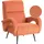 Beliani Sessel SVALOV Cord 0 x 0 x 0 cm Orange