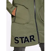 Heine Shirtjacke in Khaki 38