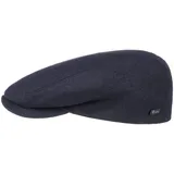 Lipodo Sport Flatcap - Schiebermütze Damen Herren - Flache Mütze mit Schirm - sportliche Schirmmütze Übergangszeit und Winter blau 55 cm - 55
