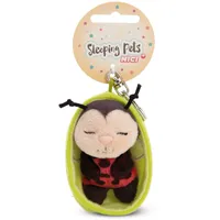 NICI Schlüsselanhänger Sleeping Pets Marienkäfer 8 cm