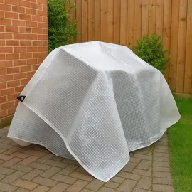 Bradas Abdeckplane 6 x 8 m Transparent