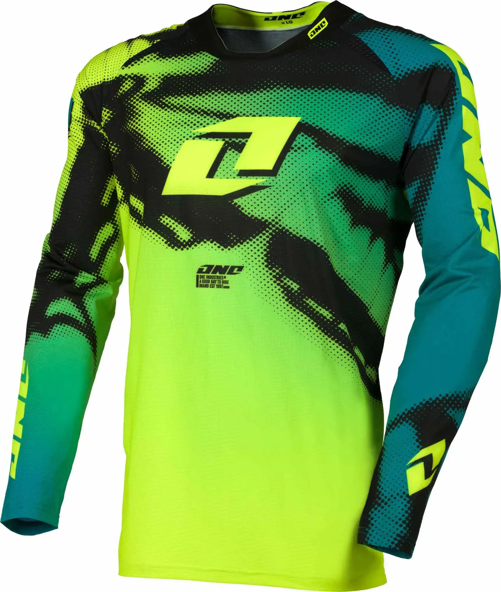 One Industries X-297 Neon Tiger Motocross Jersey
