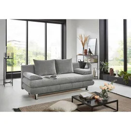 SUN GARDEN Schlafsofa Benfeld Grau - B/H/T ca. 190,00x93,00x75,00