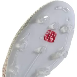 adidas F50 League Laceless FG/MG Herren Cloud White / Core Black / Lucid Red 47 1/3