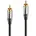 Cinch Kabel 1x Cinch-Stecker 1x Cinch-Stecker 2 0m 2 00m